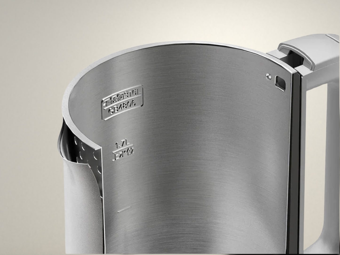 OllaLuxe Double-Layer Stainless Steel Electric Kettle – Fast, Safe & Stylish