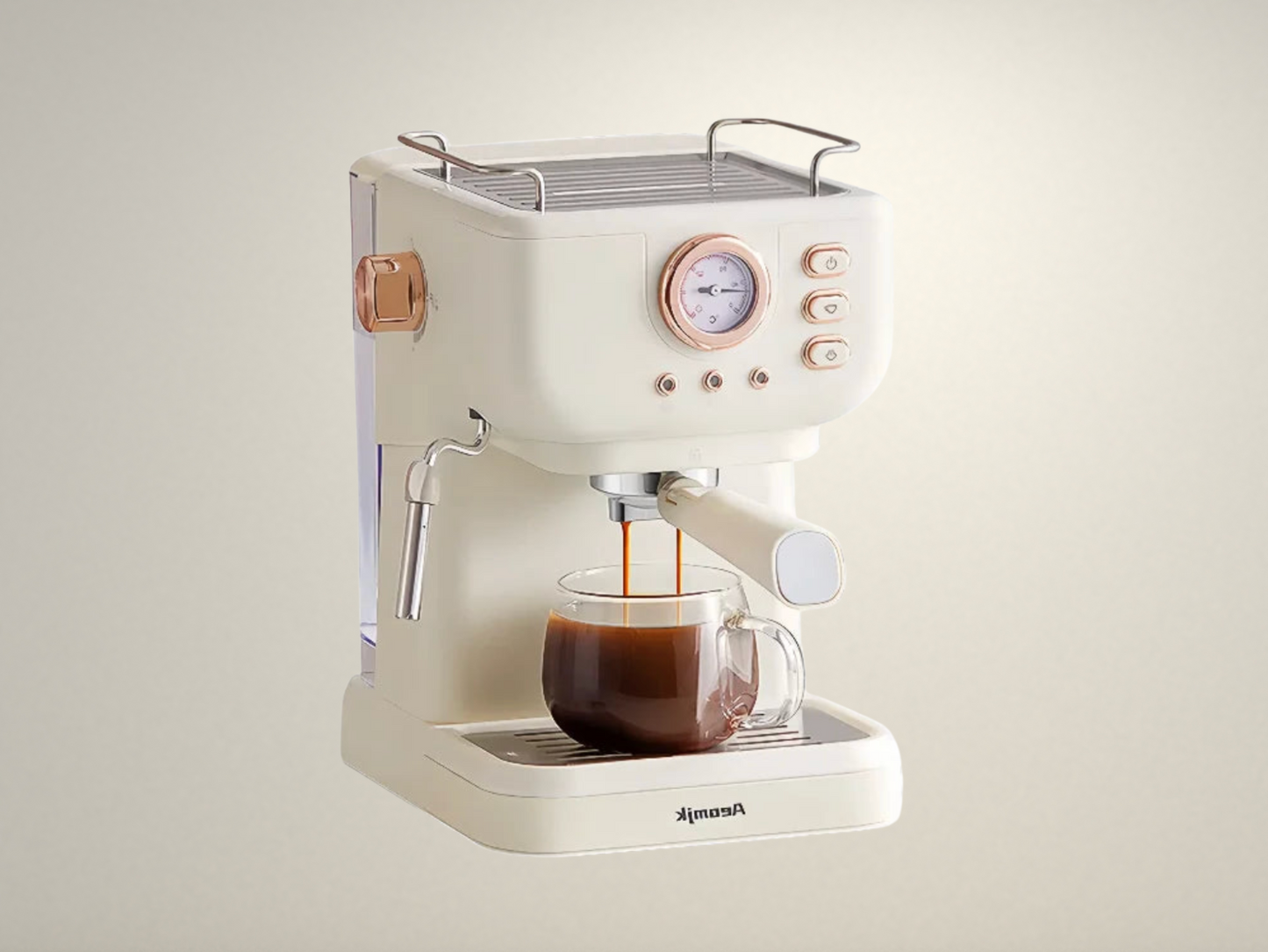 OllaLuxe Italian Espresso Coffee Machine – High-Pressure Barista-Style Brewing