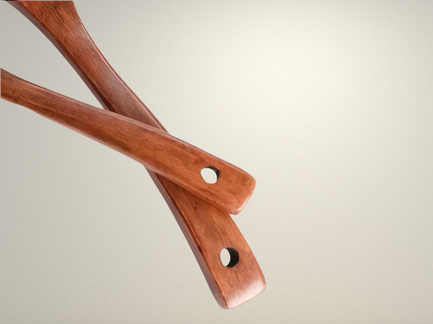 OllaLuxe Solid Wooden Cooking Spoon – Non-Stick, Anti-Scald Kitchen Essential