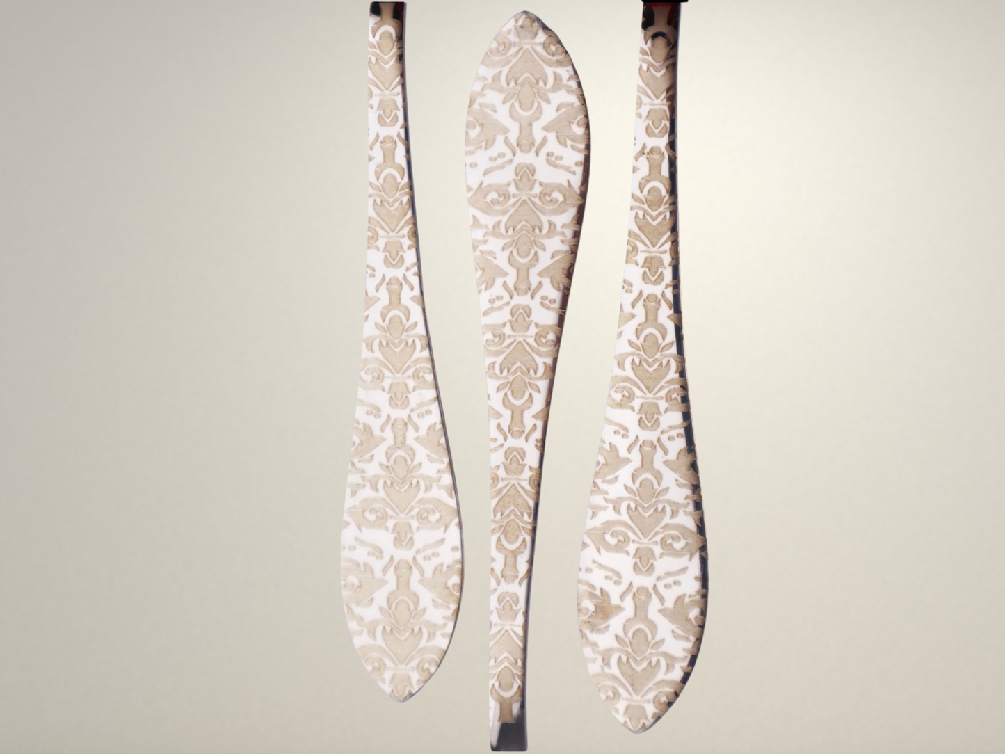 OllaLuxe 6-Piece Flower Stainless Steel Baby Spoon Set