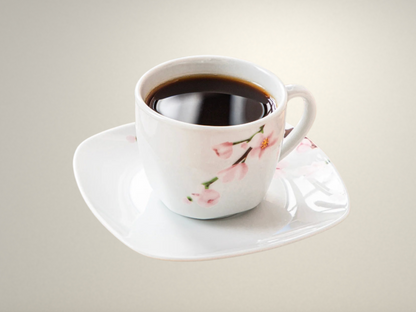 OllaLuxe 30/60-Piece White Porcelain Dinnerware Set – Pink Floral Design for 12 Persons