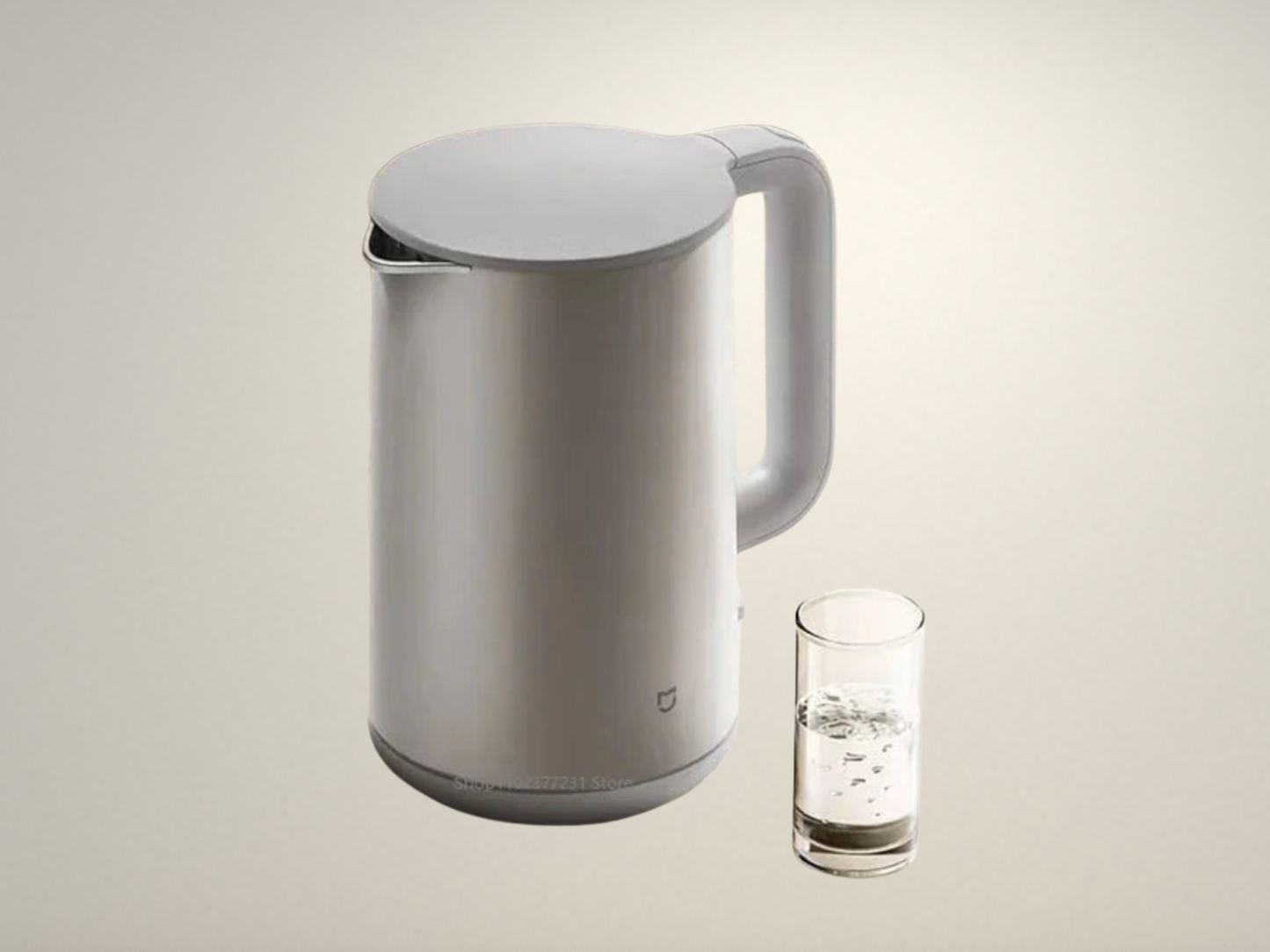 OllaLuxe Double-Layer Stainless Steel Electric Kettle – Fast, Safe & Stylish
