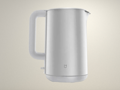 OllaLuxe Double-Layer Stainless Steel Electric Kettle – Fast, Safe & Stylish