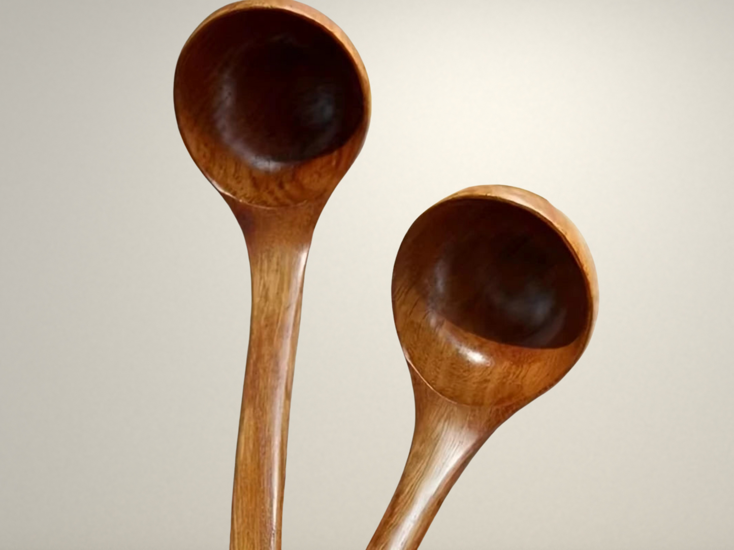 OllaLuxe Solid Wooden Cooking Spoon – Non-Stick, Anti-Scald Kitchen Essential