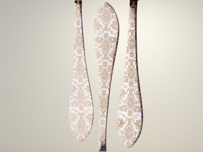 OllaLuxe 6-Piece Flower Stainless Steel Baby Spoon Set